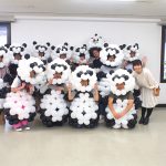 野村昌子のバルーンで作るパンダの着ぐるみ『ちびぐるみ』セミナー★無事におわりました